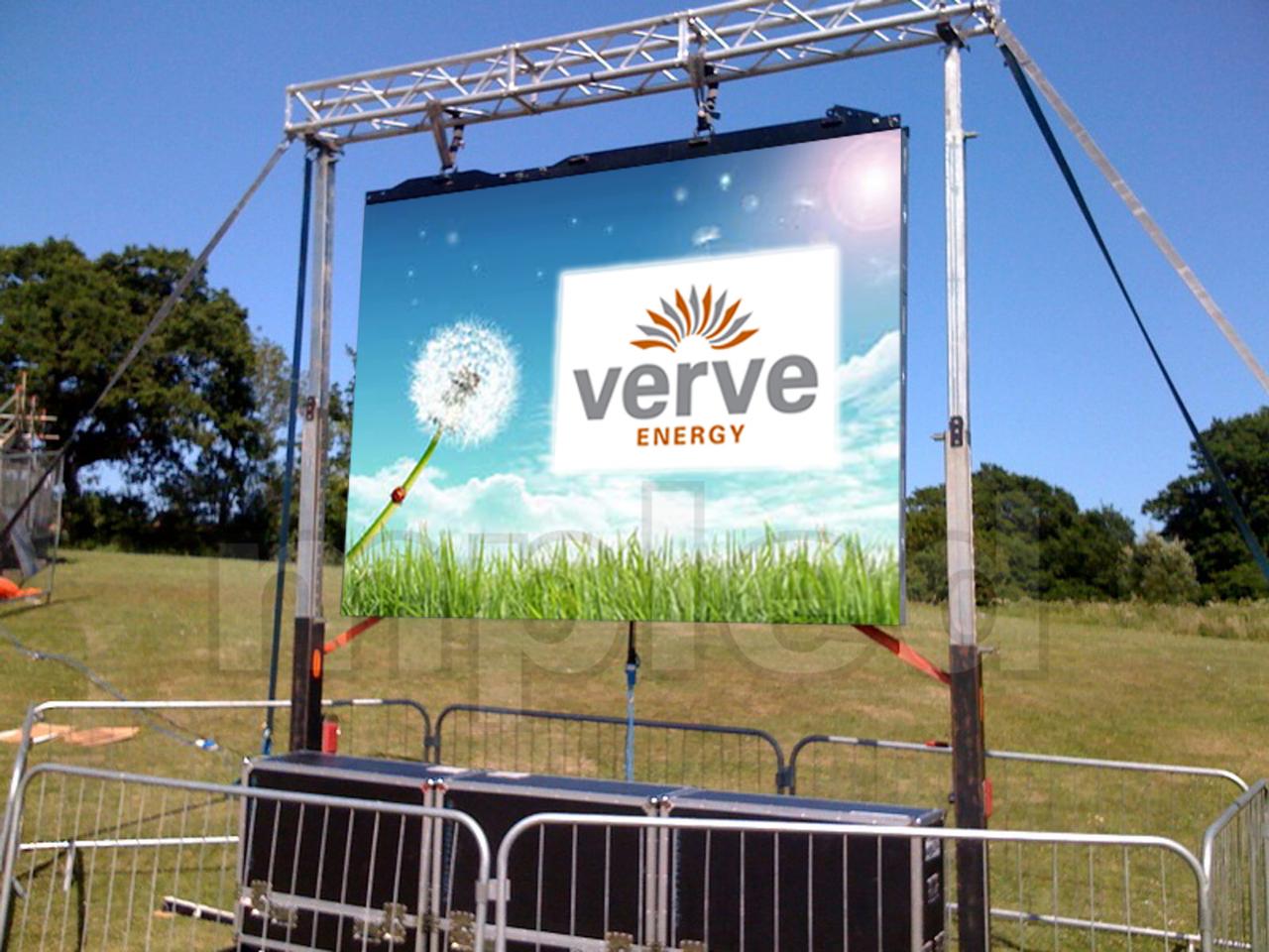 P8 Rental outdoor led display