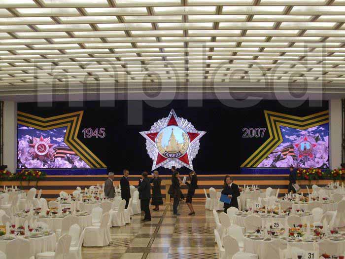 P7.62 indoor fixed LED Display