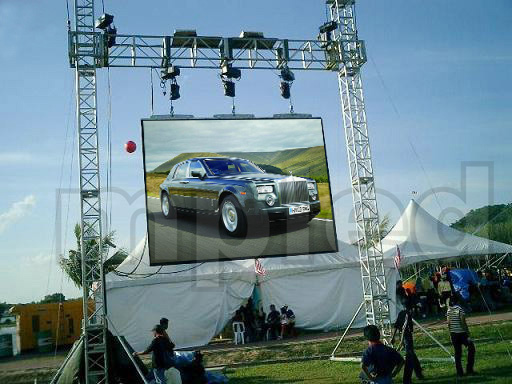 P10 Rental outdoor led display