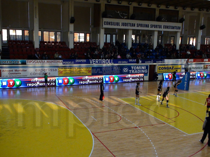 P10 Sport Events LED display shining in Constanta,Roumania