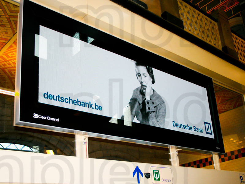 P3 HD indoor led screen case of indoor advertising in France