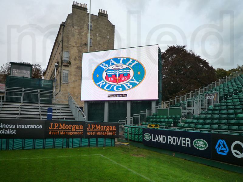 P6 outdoor LED screen Sponsored by the football match,Canada