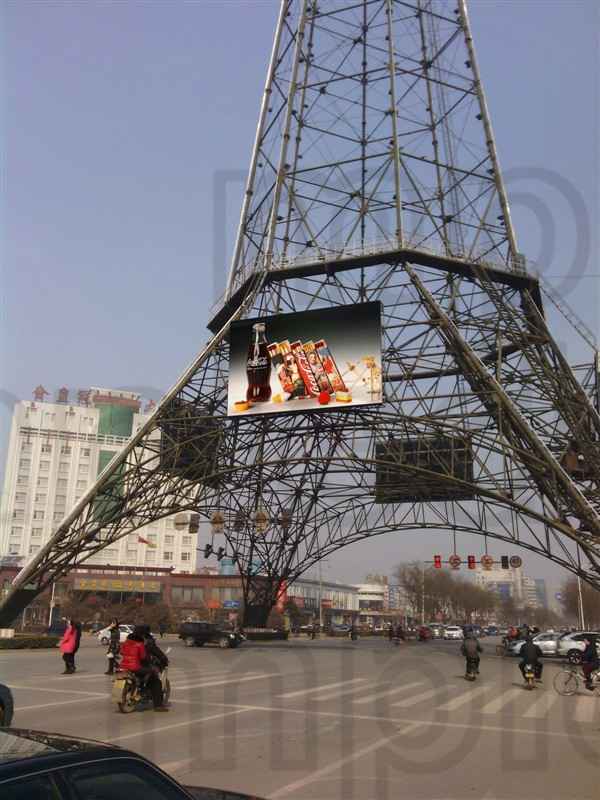 High-speed Road Bridge p10 rgb led display in Shenyan, China