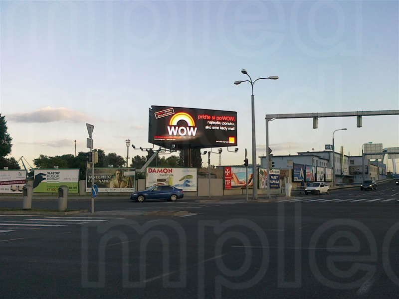 P10 SMD led display outdoor Advertising LED Screen in Slova