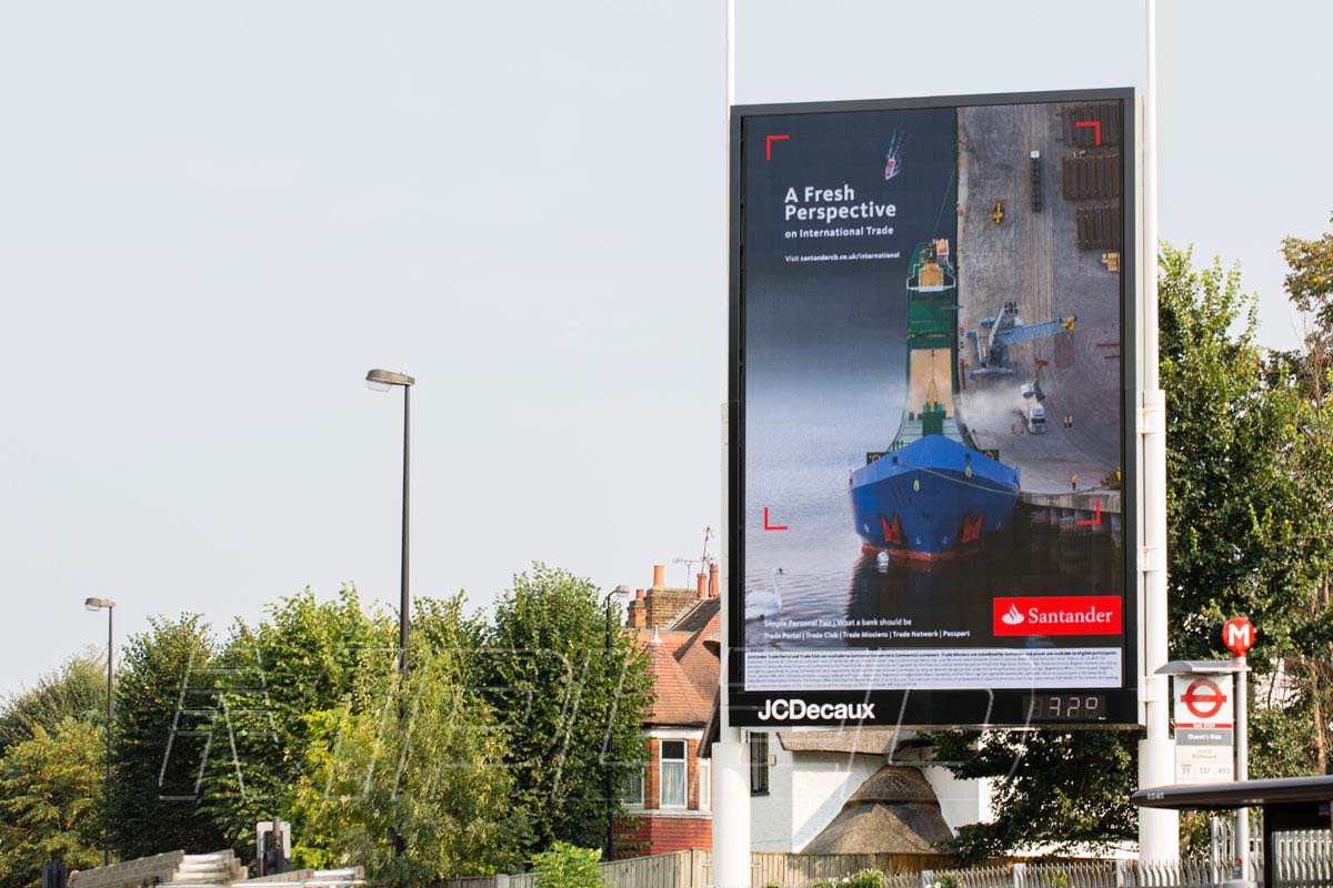 Outdoor video display led in Rosslyn Park