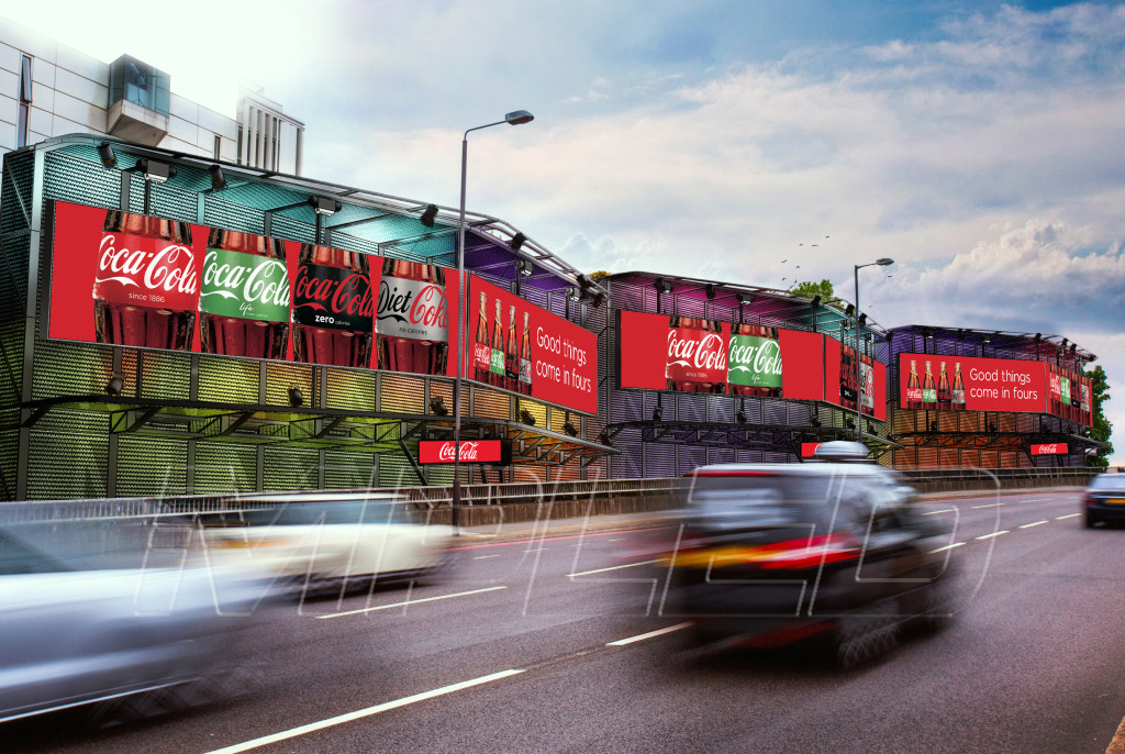 LED digital displays p6 outdoor led display in Cromwell Road