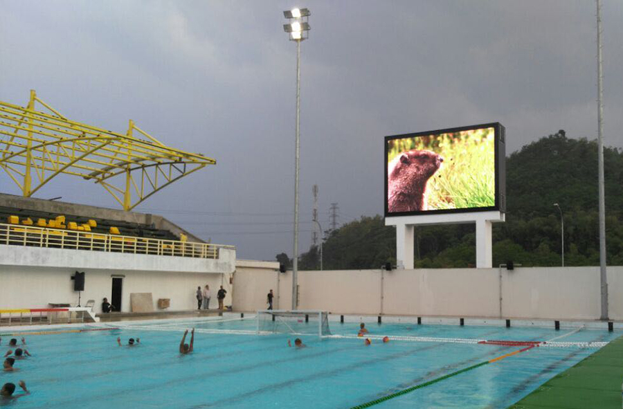 40sq.m Outdoor P10 for Indonesia National Stadium