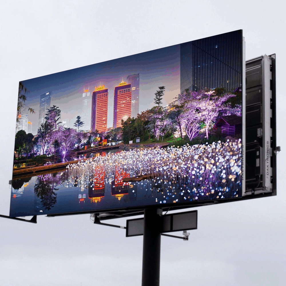 How can we use Led display p10 outdoor to speedup potential sales?